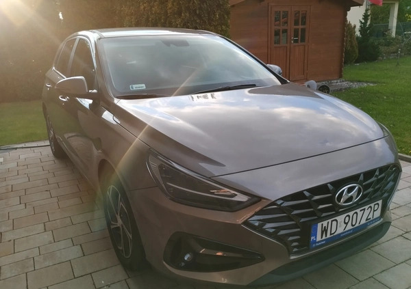 Hyundai I30 cena 72000 przebieg: 29157, rok produkcji 2021 z Gliwice małe 67